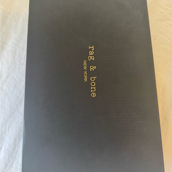 Rag & Bone Retro Runner in Antique White Suede - Picture 9 of 10